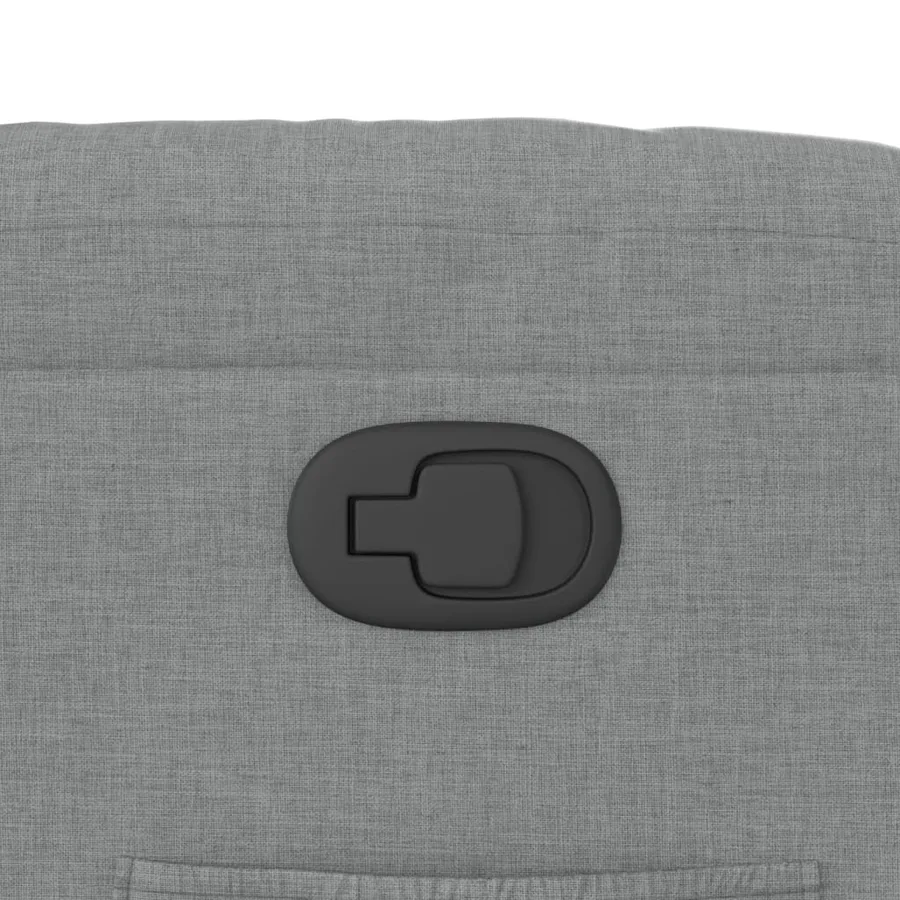 Fauteuil inclinable Gris clair Tissu - 9