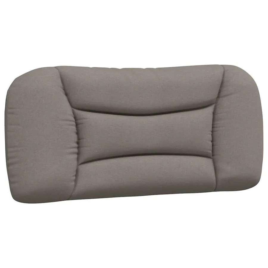 Cadre de lit sans matelas Hvar taupe 90x190 cm tissu - 8