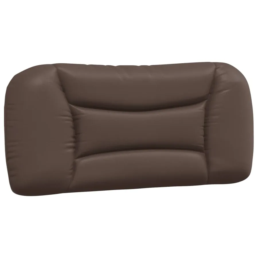 Lit avec matelas Hvar marron 90x190 cm similicuir - 5
