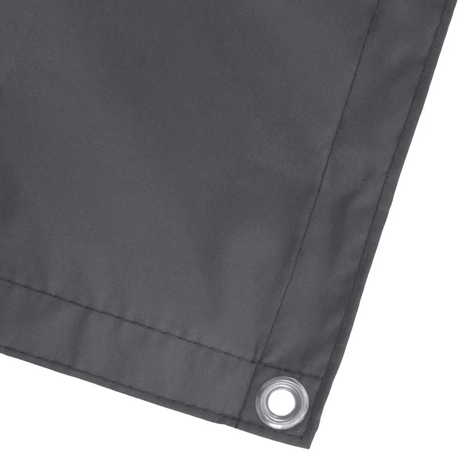 Écran de balcon anthracite 75x800 cm 100% polyester oxford - 3