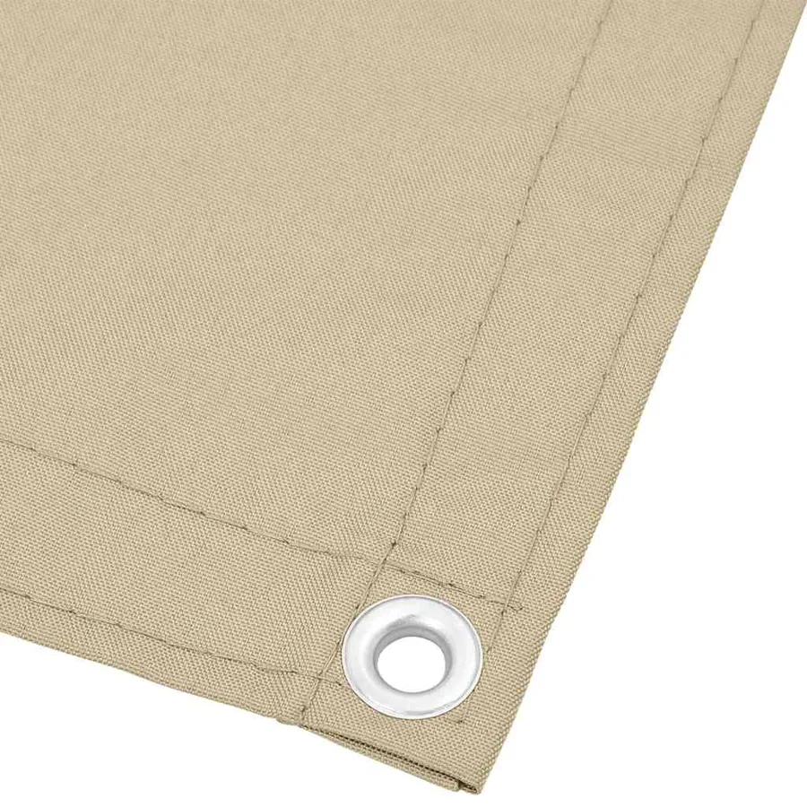 Écran de balcon beige 90x800 cm 100% polyester oxford - 4