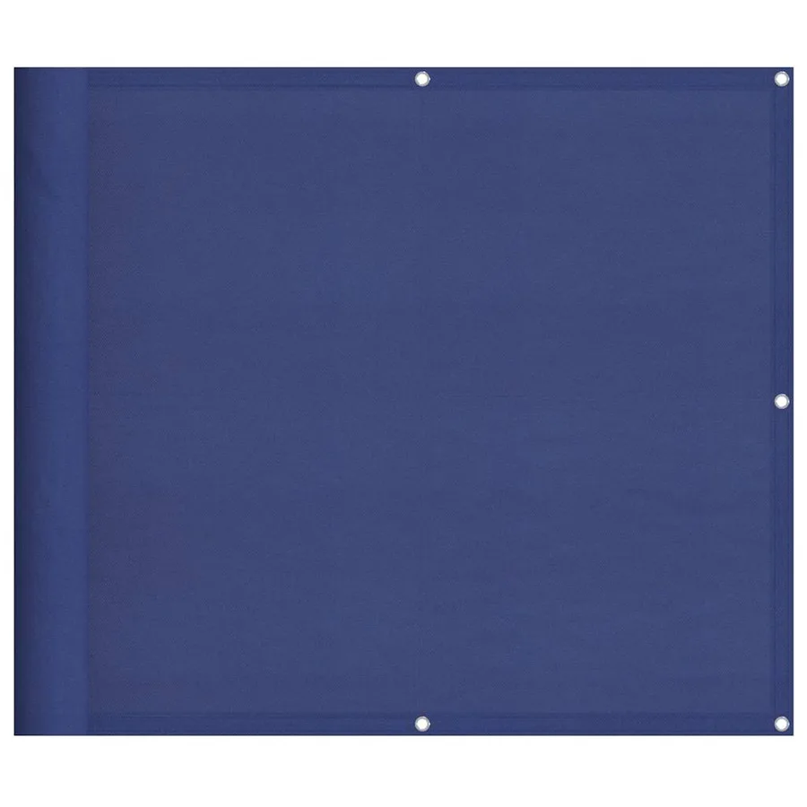 Écran de balcon bleu 90x1000 cm 100% polyester oxford - 2