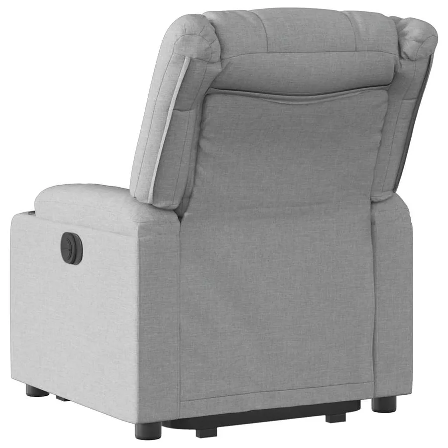 Fauteuil inclinable Gris clair Tissu - 5