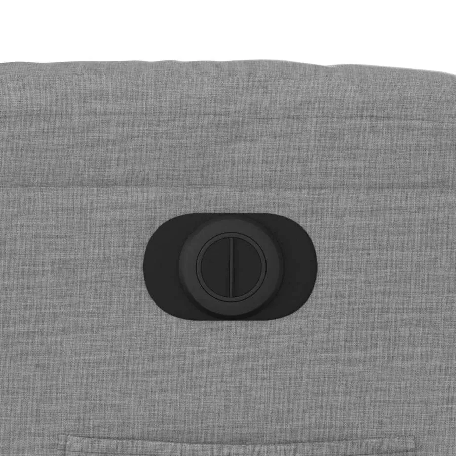Fauteuil inclinable électrique Gris clair Tissu - 12