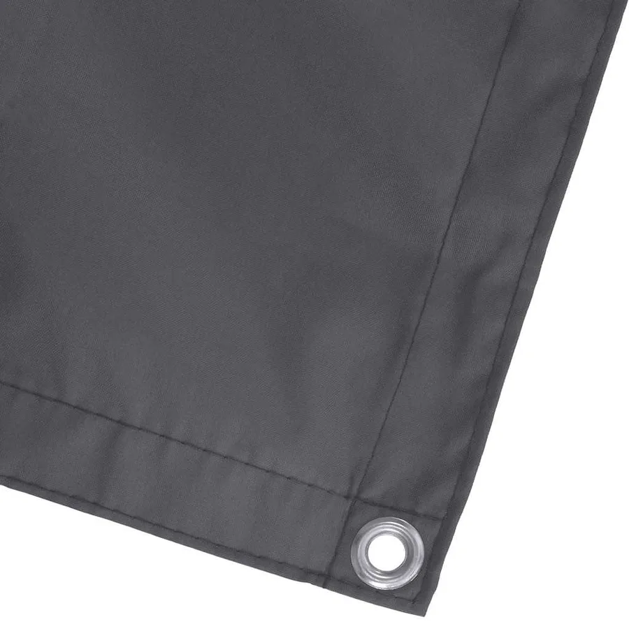 Écran de balcon anthracite 90x700 cm 100% polyester oxford - 3