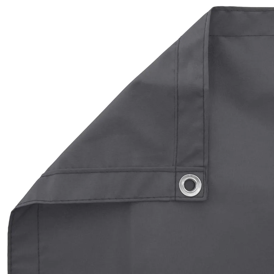 Écran de balcon anthracite 90x700 cm 100% polyester oxford - 4