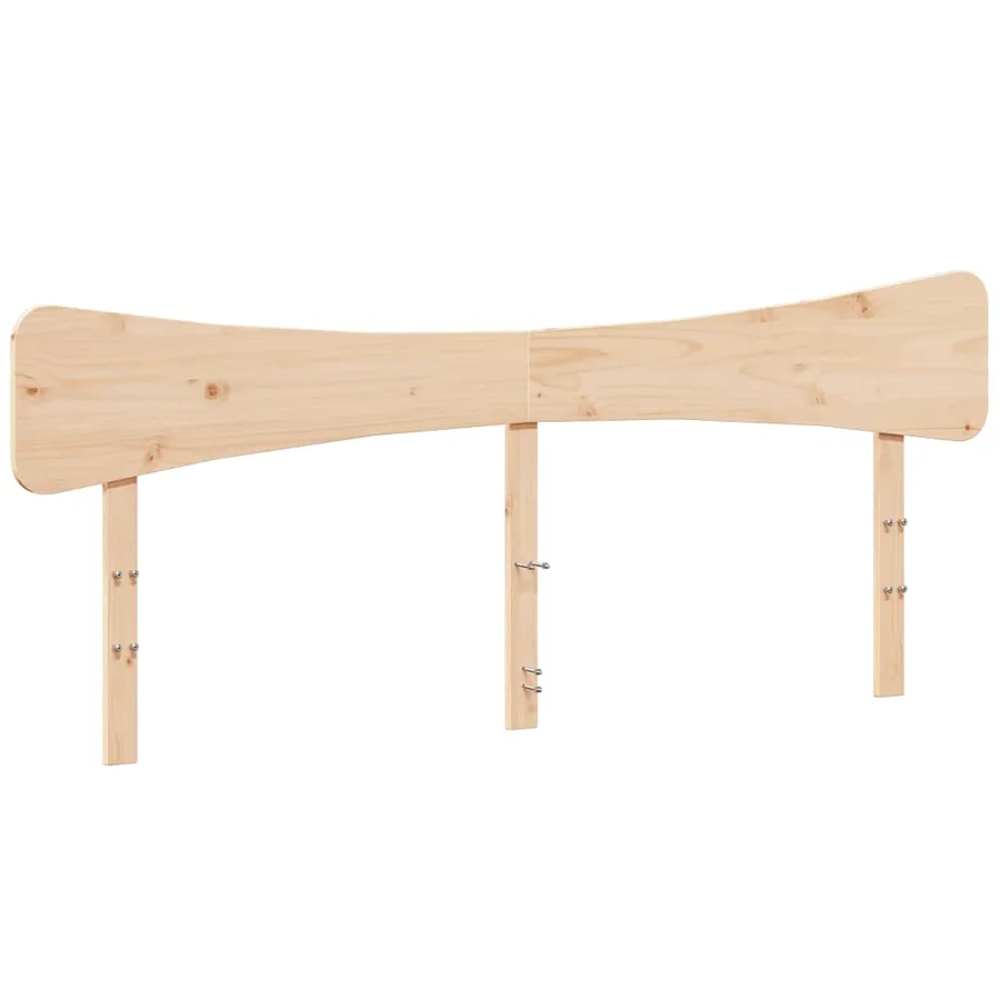 Tête de lit 200 cm bois massif de pin - 2