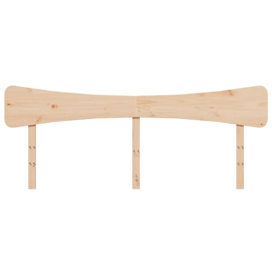 Tête de lit 200 cm bois massif de pin - 4