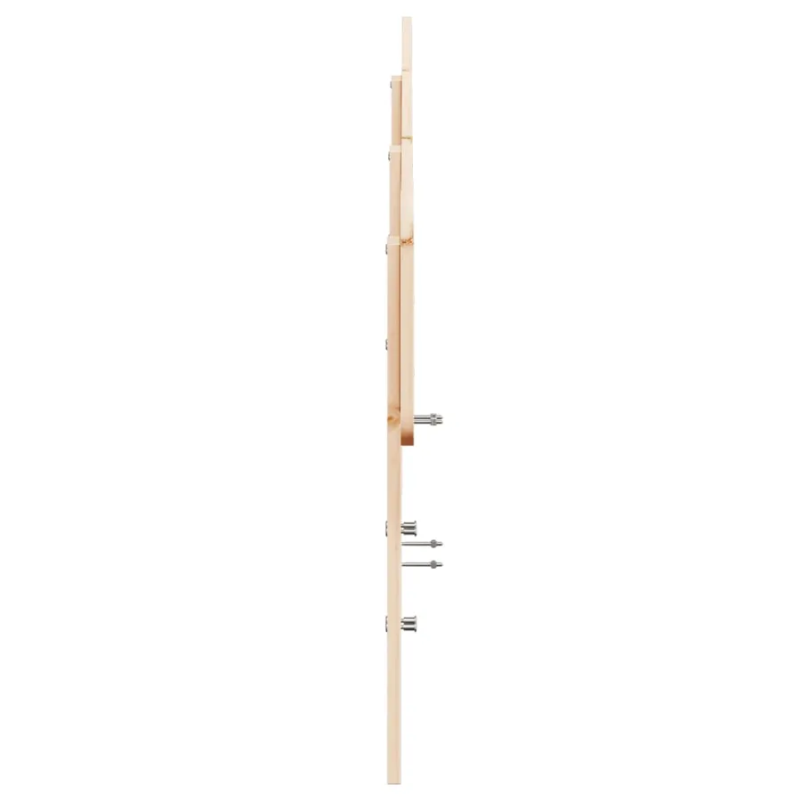 Tête de lit 200 cm bois massif de pin - 5