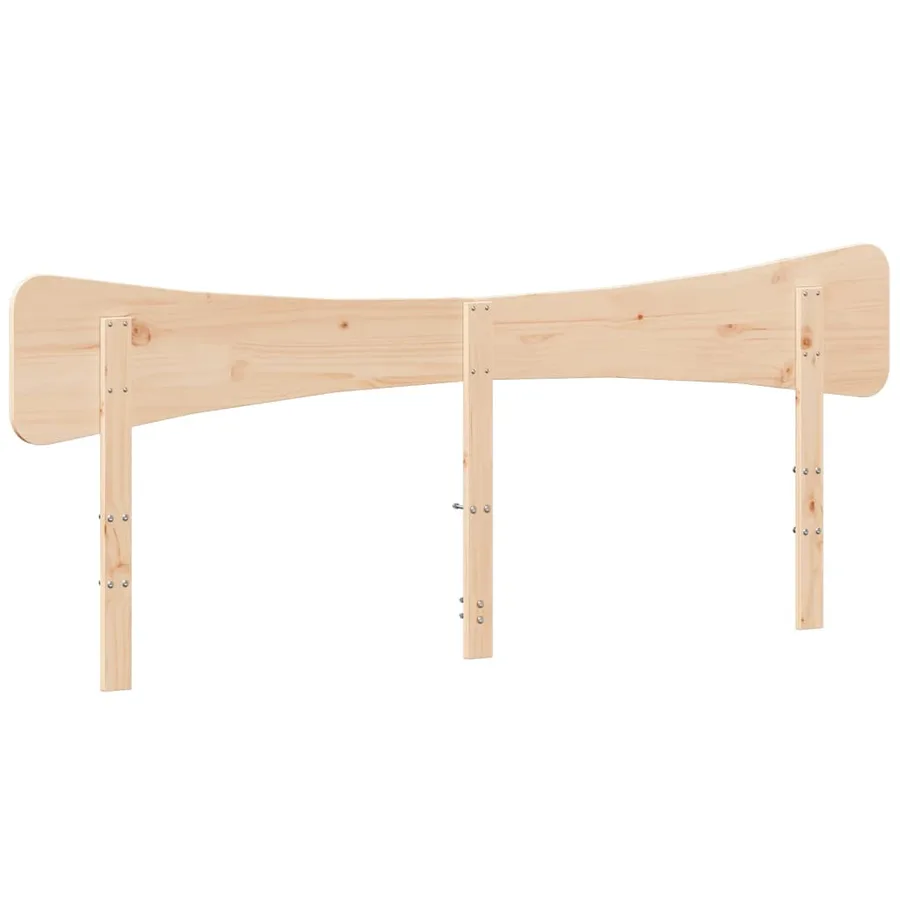 Tête de lit 200 cm bois massif de pin - 6