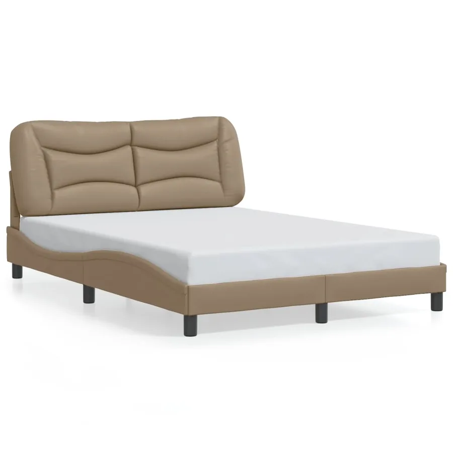 Cadre de lit avec LED sans matelas Hvar cappuccino 120x200 cm - 5