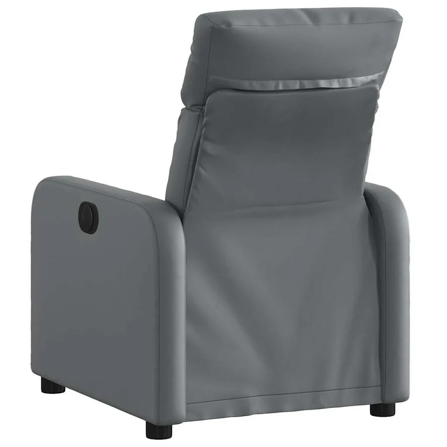 Fauteuil inclinable Gris Similicuir - 3