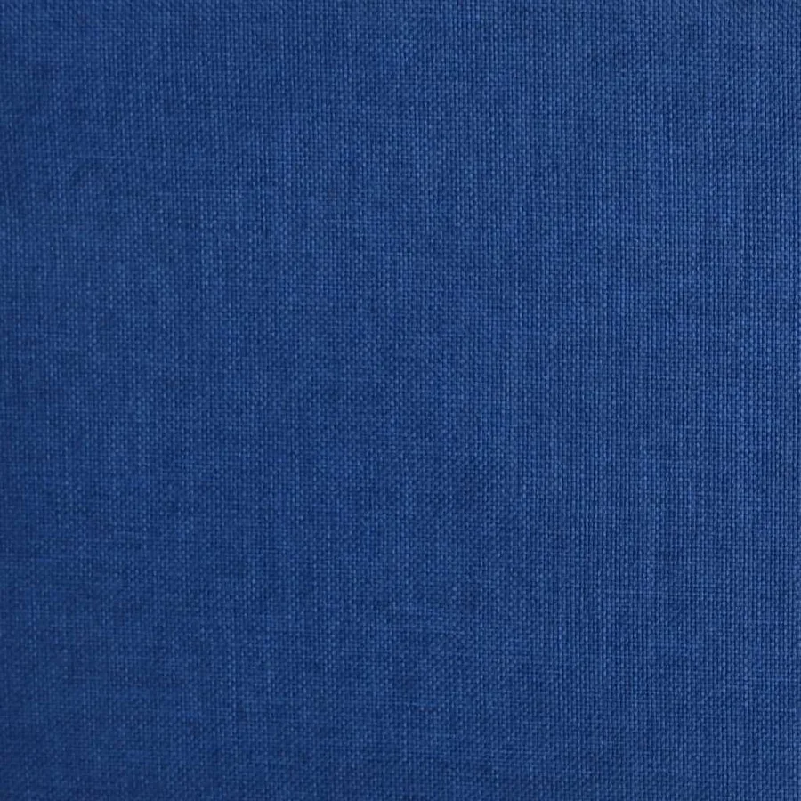 Canapé-lit à 2 places avec deux oreillers bleu tissu - 10
