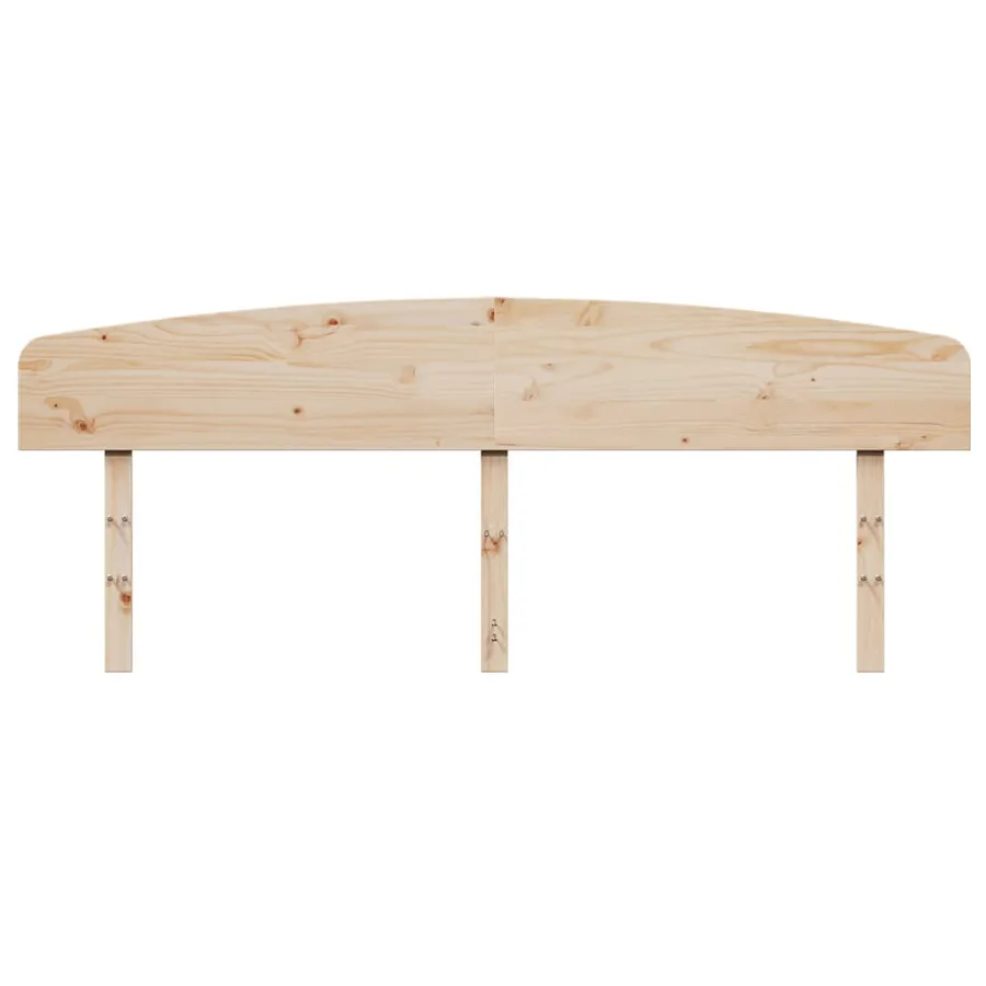 Tête de lit 200 cm bois massif de pin - 4