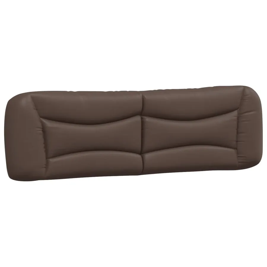 Lit avec matelas Hvar marron 180x200 cm similicuir - 5