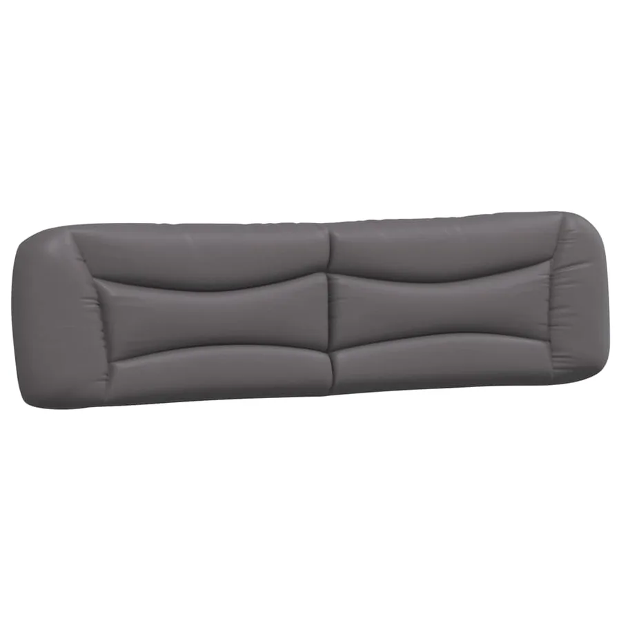 Cadre de lit avec LED sans matelas Hvar gris 200x200 cm - 7