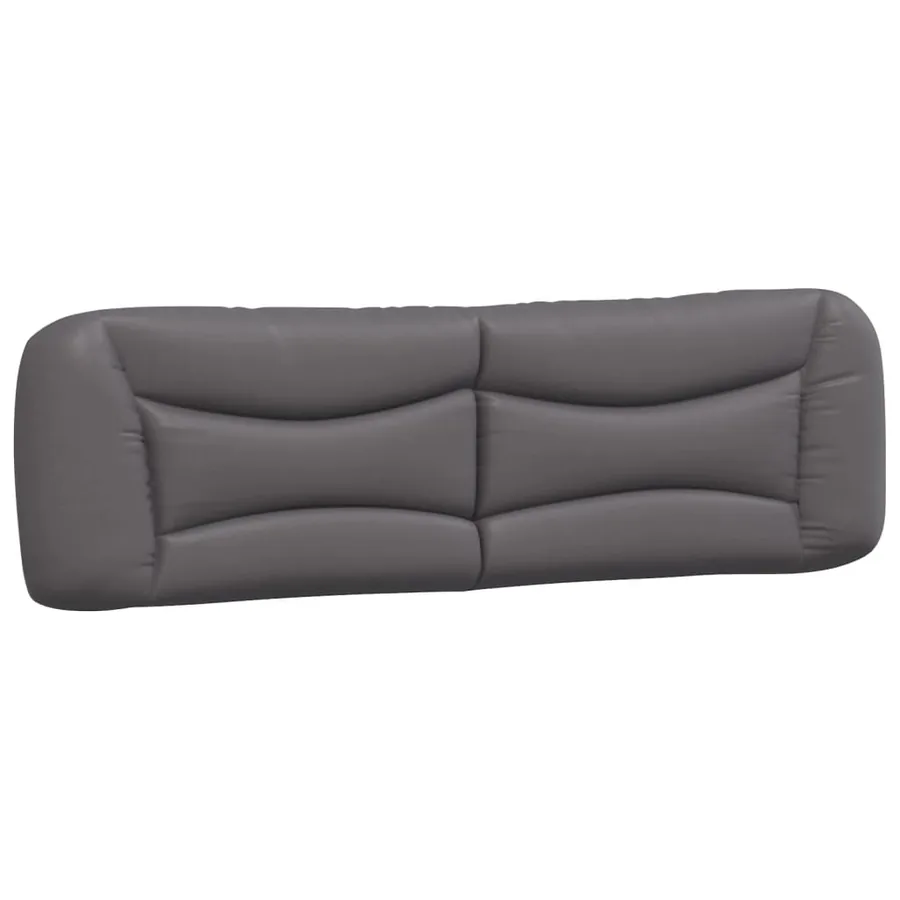 Cadre de lit avec LED sans matelas Hvar gris 180x200 cm - 8