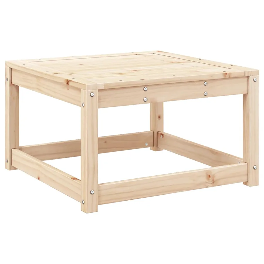 Salon de jardin 7 pcs Bois de pin massif - 6