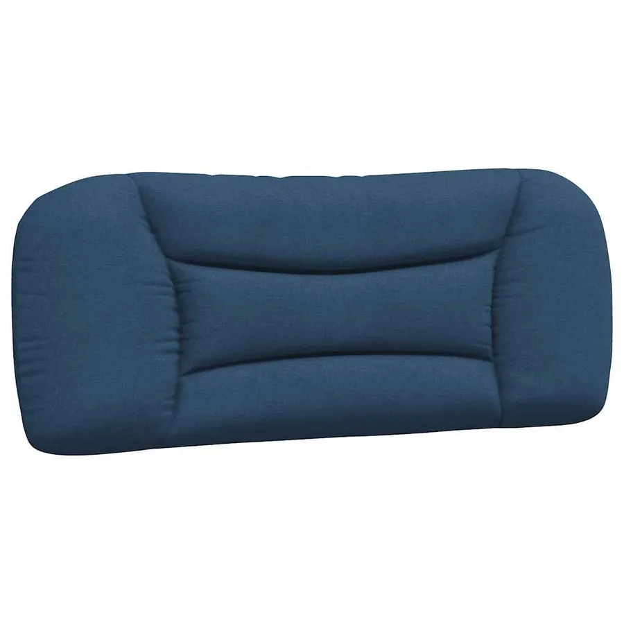 Cadre de lit sans matelas Hvar bleu 100x200 cm tissu - 8