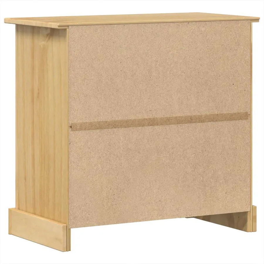 Buffet Corona 80x40x75 cm bois massif de pin - 6