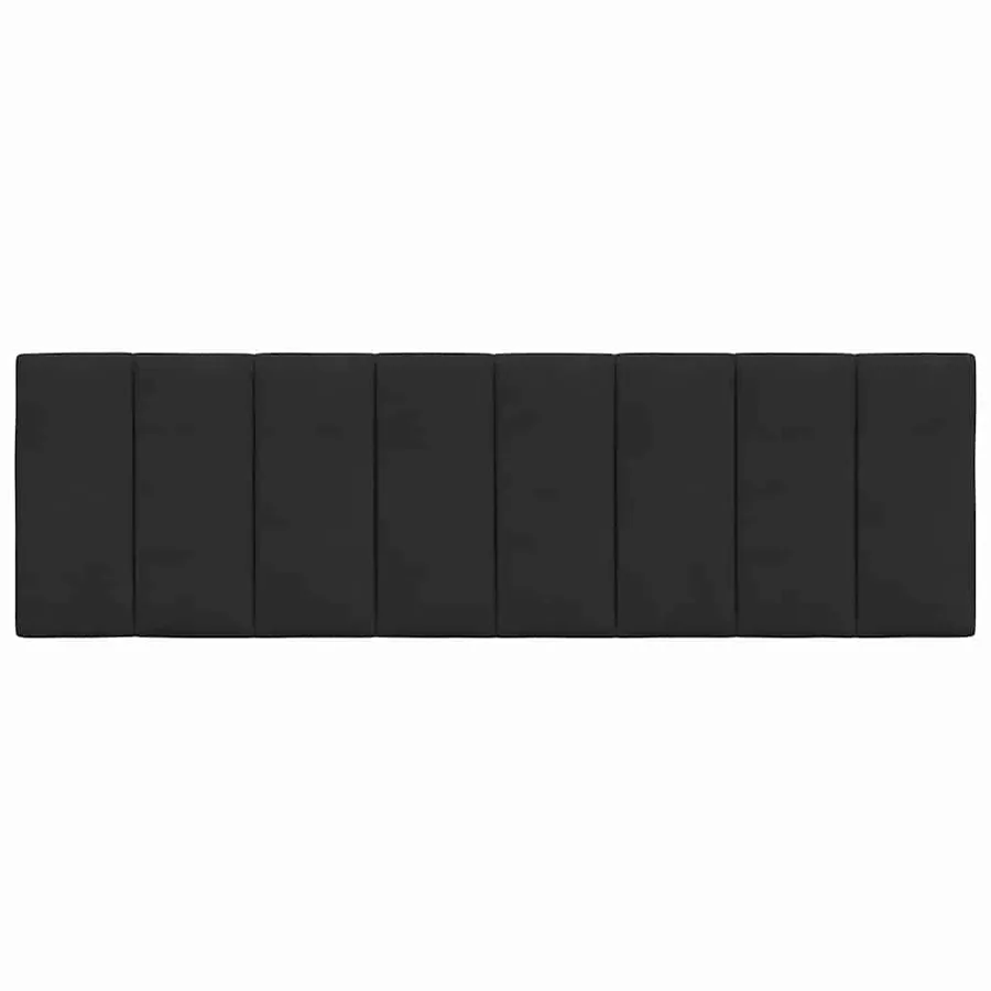 Coussin de tête de lit Hanko noir 160 cm velours - 5