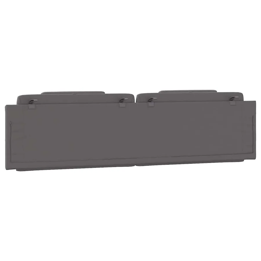 Coussin de tête de lit Viana gris 200 cm similicuir - 7