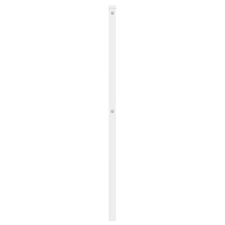 Tête de lit de remplacement métal blanc 180 cm - 4
