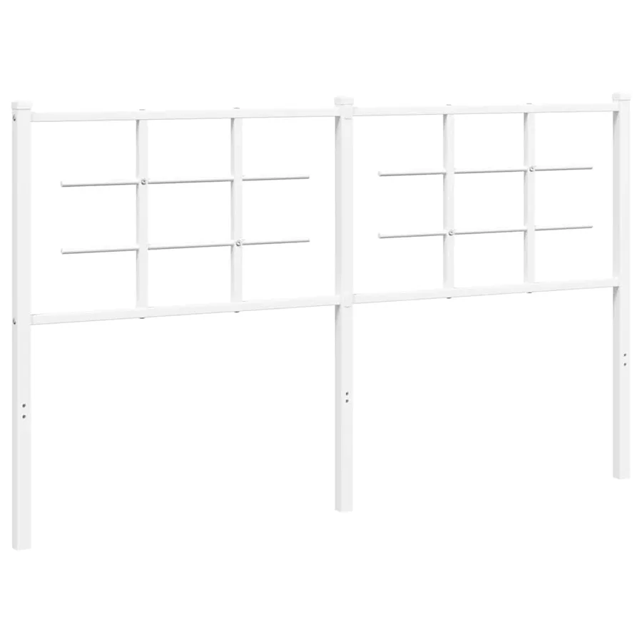 Tête de lit de remplacement métal blanc 150 cm - 2
