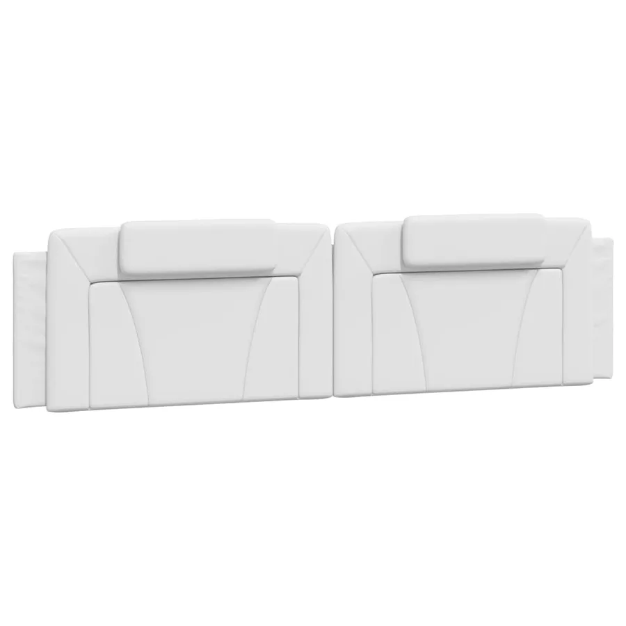 Cadre de lit Viana avec LED sans matelas blanc 200x200 cm - 7