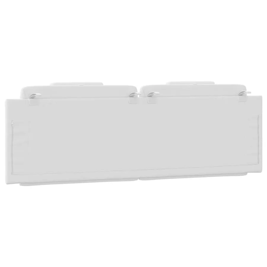 Coussin de tête de lit Viana blanc 160 cm similicuir - 7
