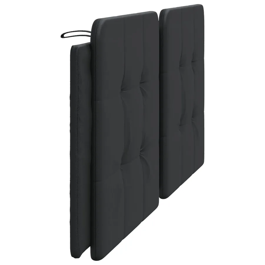 Coussin de tête de lit Zadar noir 200 cm similicuir - 5