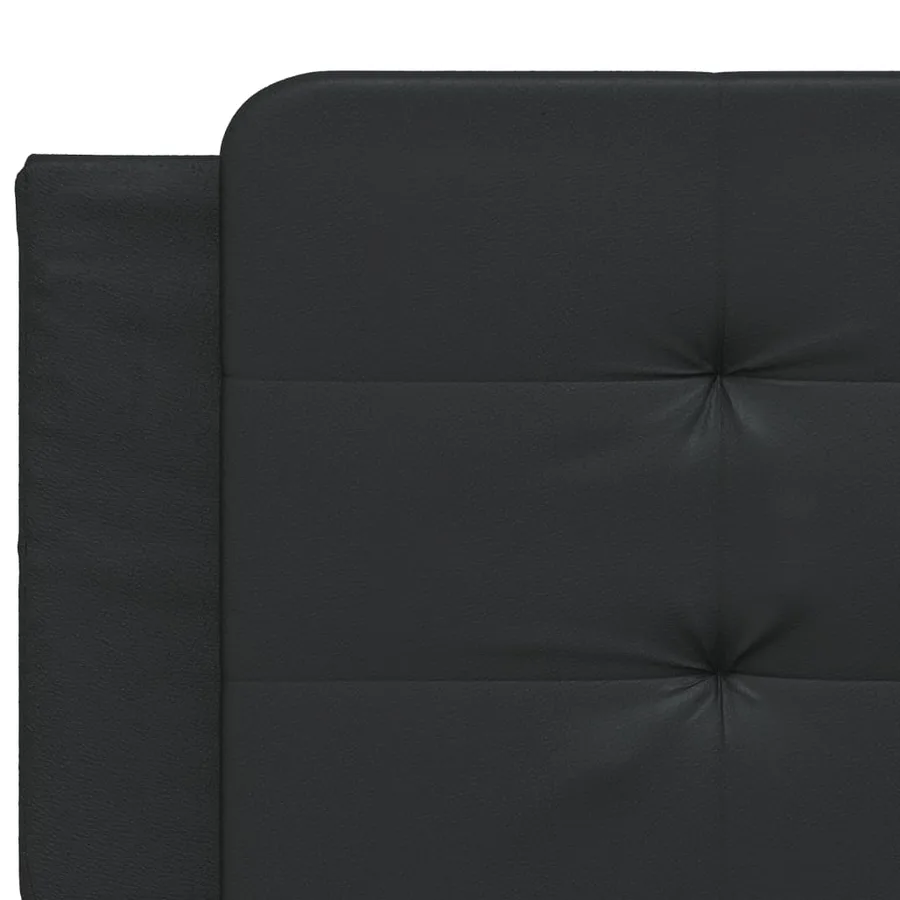 Coussin de tête de lit Zadar noir 200 cm similicuir - 7