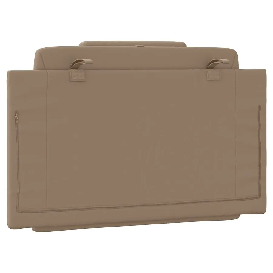 Coussin de tête de lit Viana cappuccino 80 cm similicuir - 7