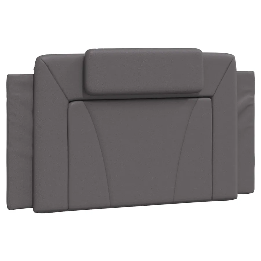 Cadre de lit Viana avec LED sans matelas gris 100x200 cm - 7