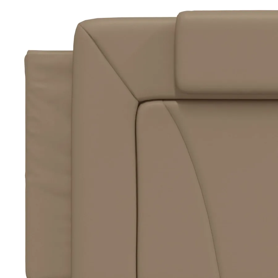 Cadre de lit Viana avec LED sans matelas cappuccino 160x200 cm - 11