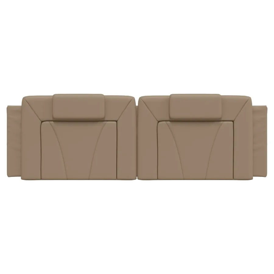 Coussin de tête de lit Viana cappuccino 160 cm similicuir - 5