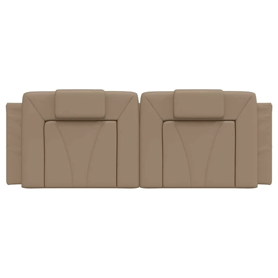 Coussin de tête de lit Viana cappuccino 120 cm similicuir - 5