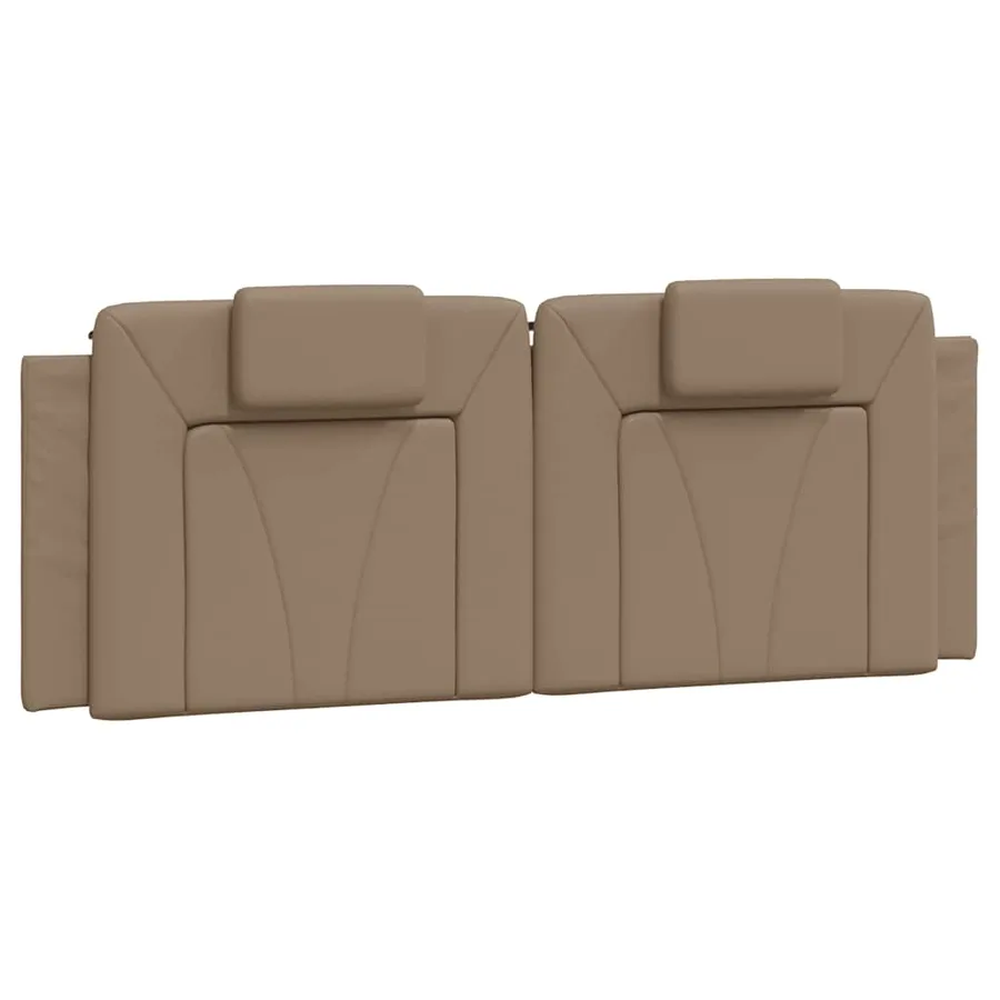 Cadre de lit Viana sans matelas cappuccino 120x200 cm similicuir - 8