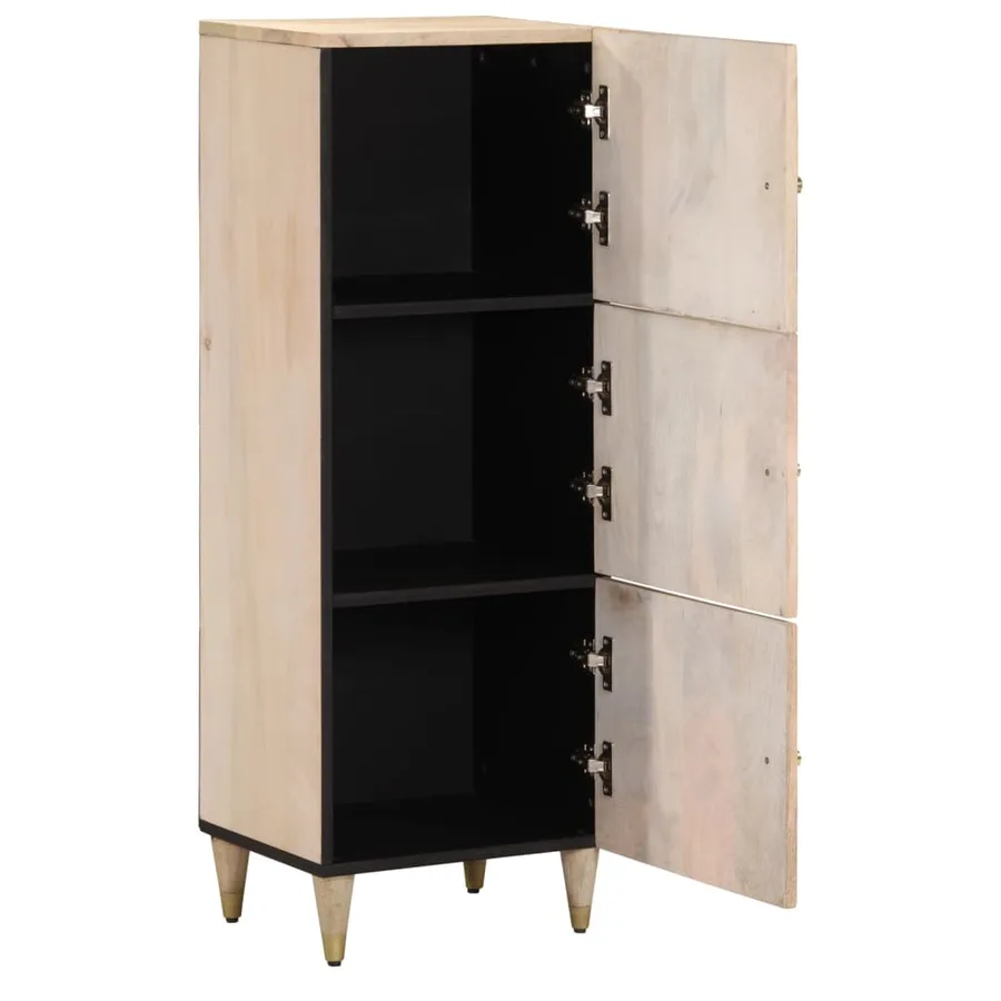 Buffet 40x33x110 cm bois de manguier massif - 2
