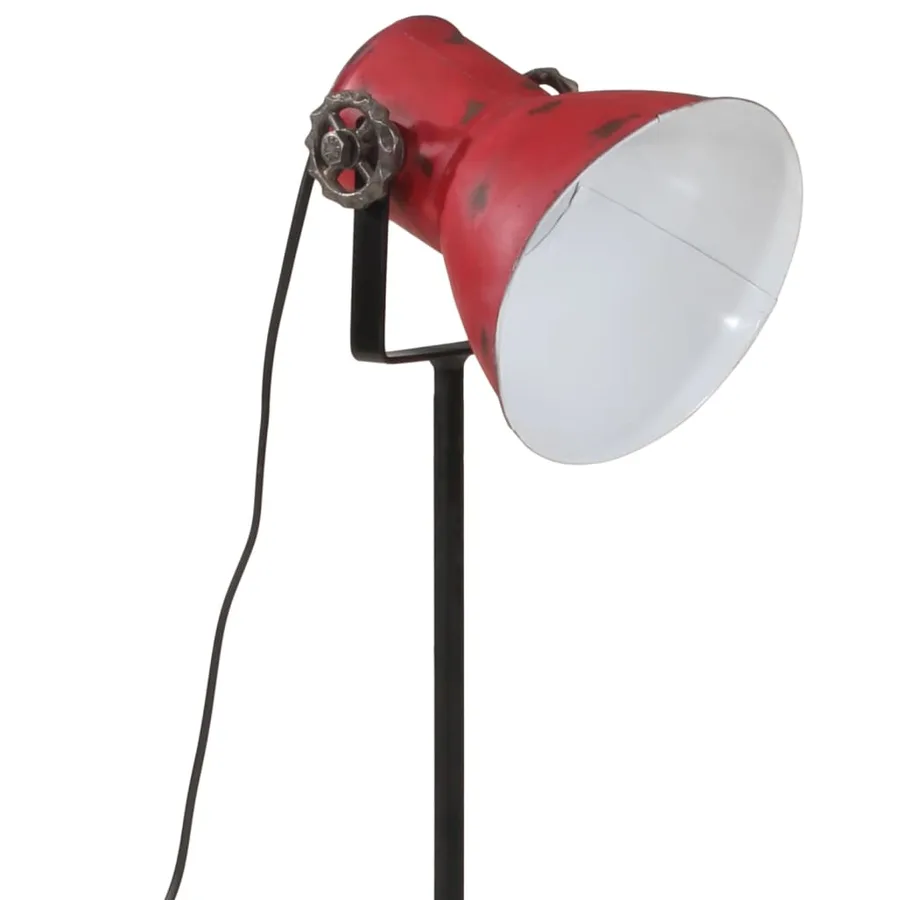 Lampadaire 25 W rouge délavé 35x35x65/95 cm E27 - 8