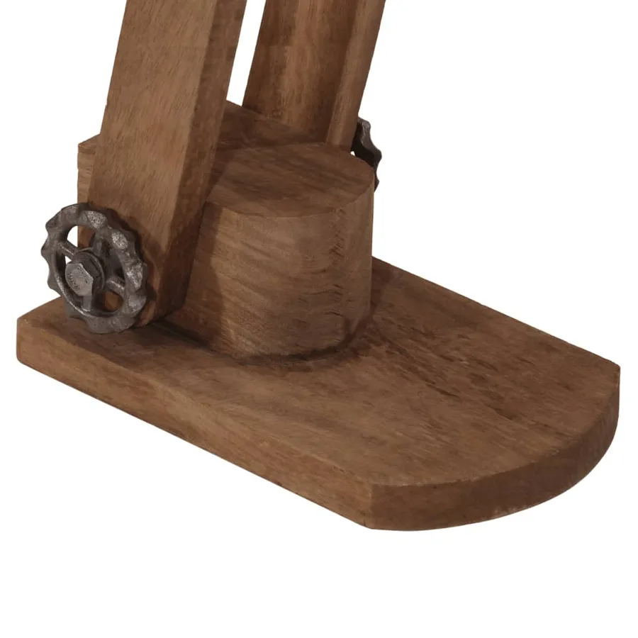 Lampe de bureau 25 W laiton antique 23x13x52 cm E27 - 8