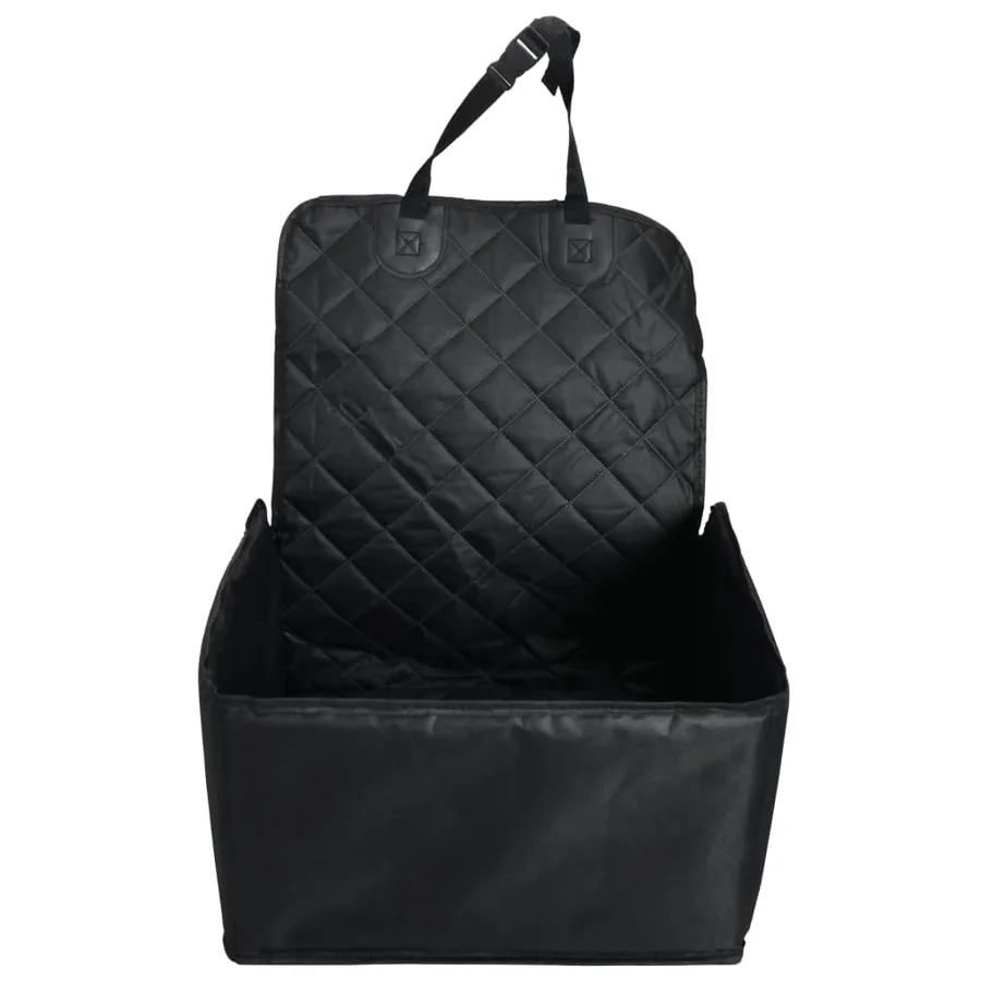 Siège de voiture pour chien noir 45x45x25/55 cm - 3