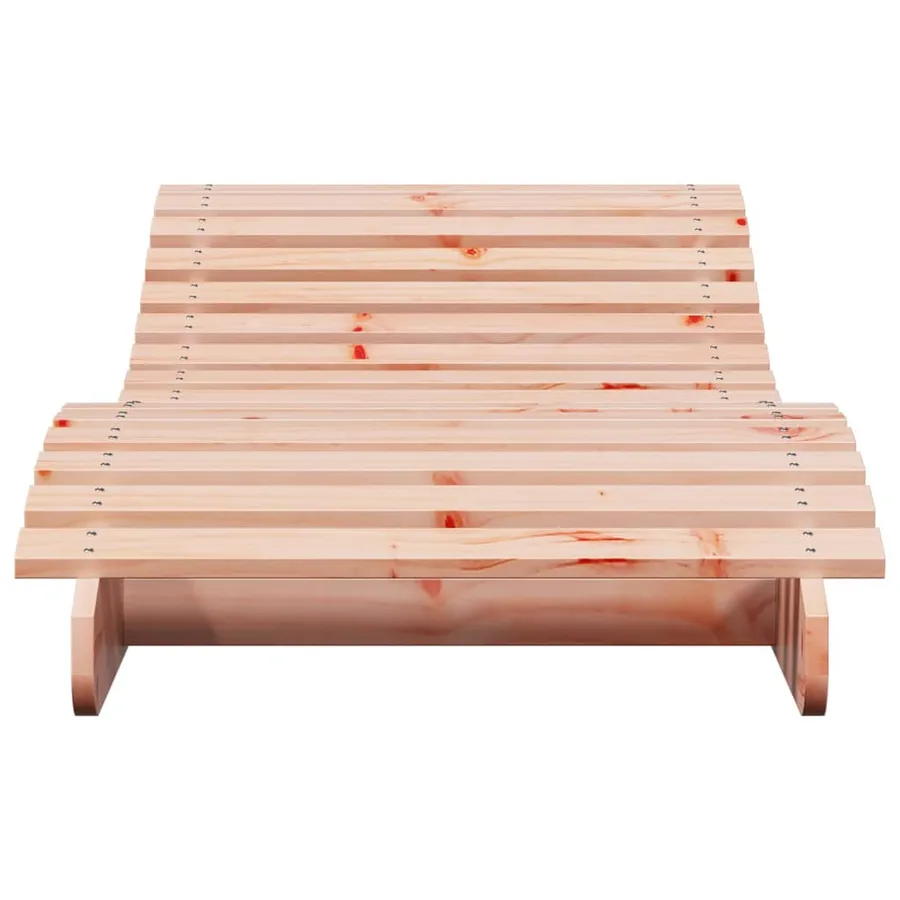 Chaise longue 205x70x31,5 cm bois massif de douglas - 4