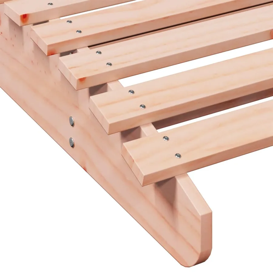 Chaise longue 205x70x31,5 cm bois massif de douglas - 7