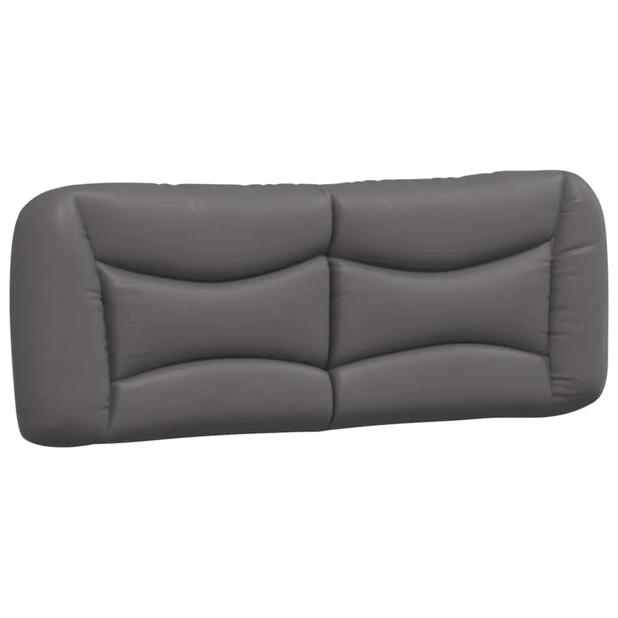 Cadre de lit avec LED sans matelas Hvar gris 140x190 cm - 10