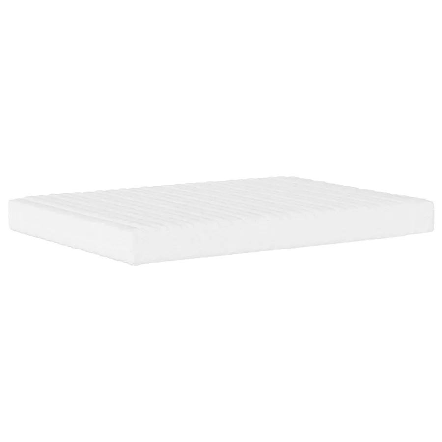 Lit avec matelas Dover rose 140x190 cm velours - 5