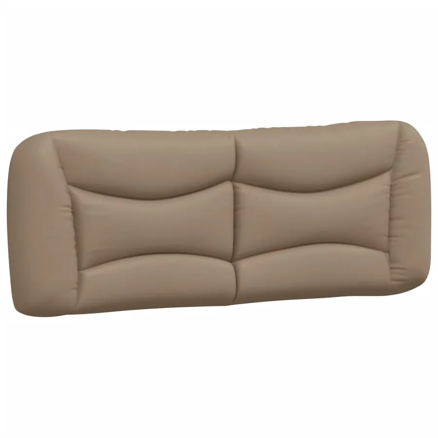Lit avec matelas Hvar cappuccino 140x190 cm similicuir - 5