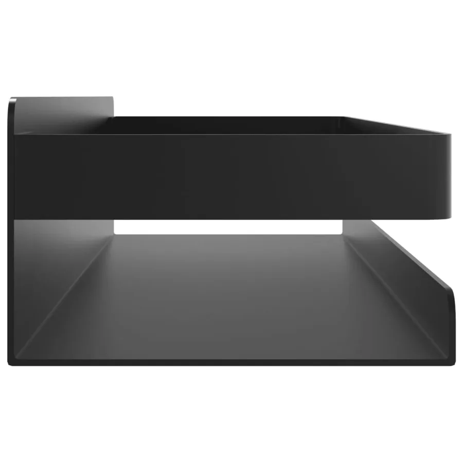 Étagère de douche noir mat acier inoxydable 304 brossé - 5