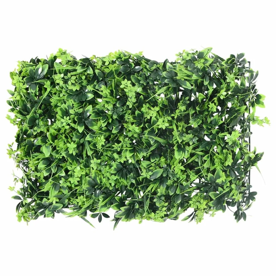 Clôture à feuilles artificielles 24 pcs vert 40x60 cm - 2