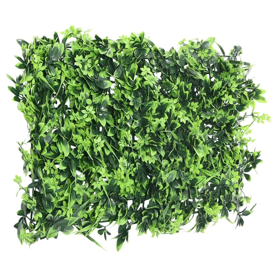 Clôture à feuilles artificielles 24 pcs vert 40x60 cm - 3
